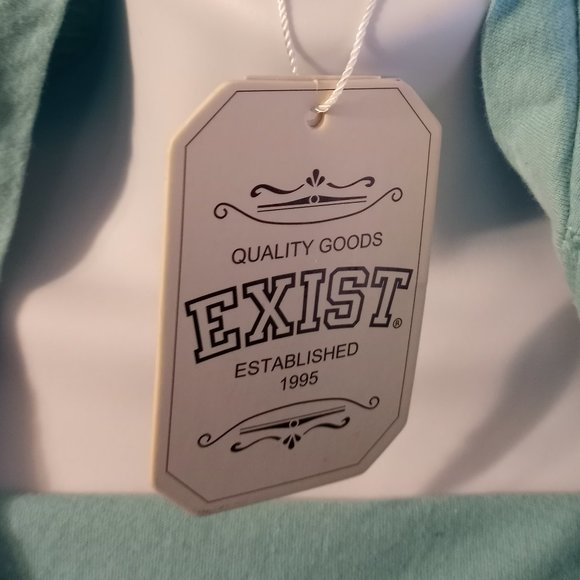 T-Shirt NWT Exist Brand Yellowstone Natl Park L Seablue Navy-Item #404 - Picture 3 of 3